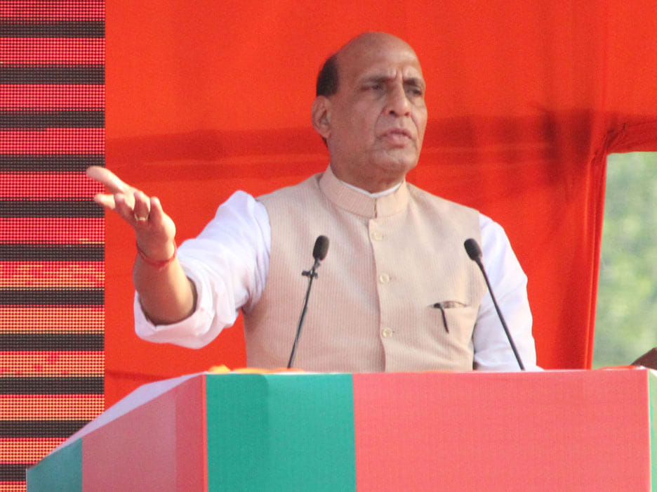 Rajnath singh favours composite colonies for Kashmiri Pandits in JK