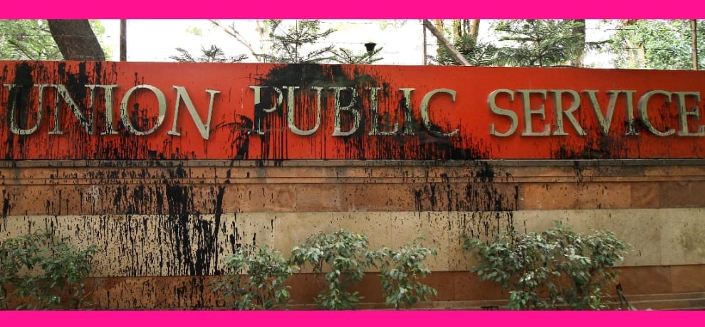 soot on upsc head quarter board, 