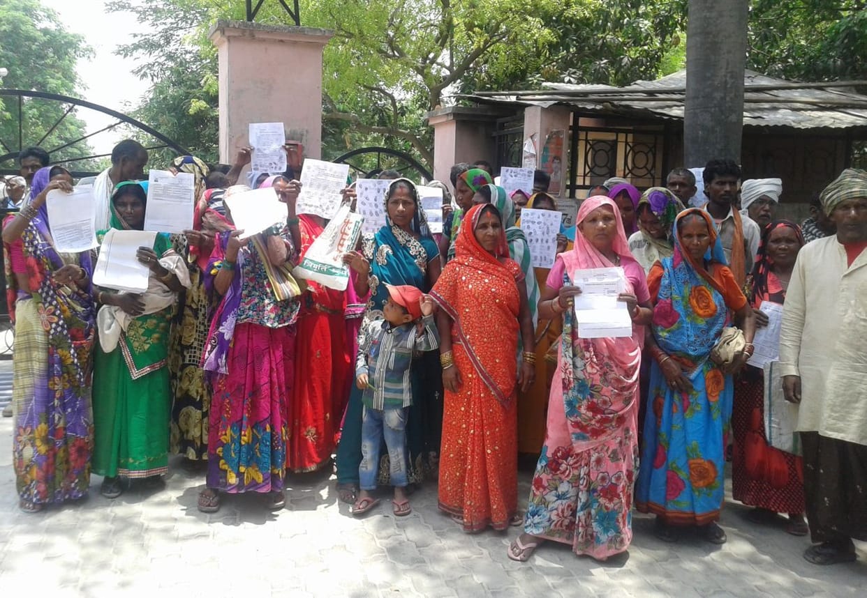Villagers angry due to manipulation in PDS 