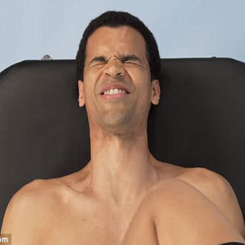 man doing waxing