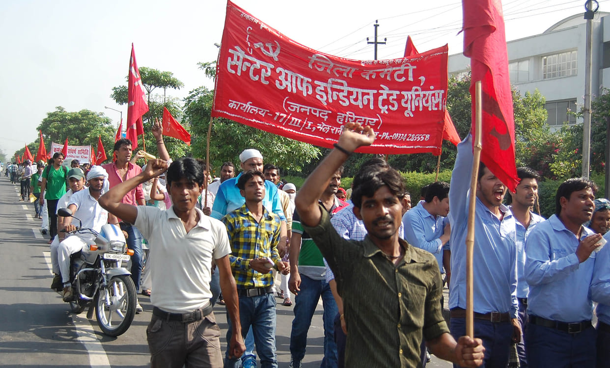 Workers rally against oppression