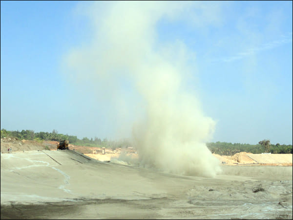 Fly ash pollution imt