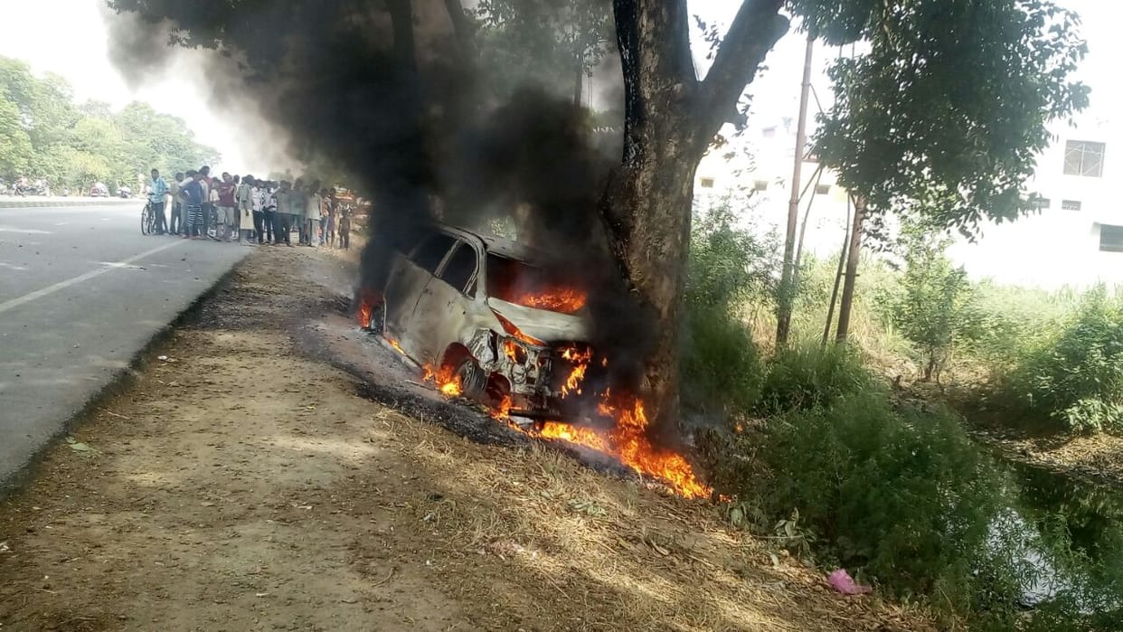 road accident in gola 