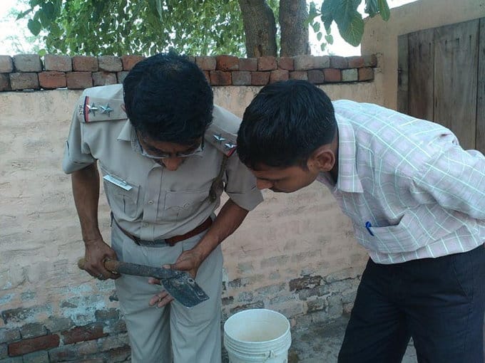 murder of boy in dispute in bhiwani, eye sight loss to murderer