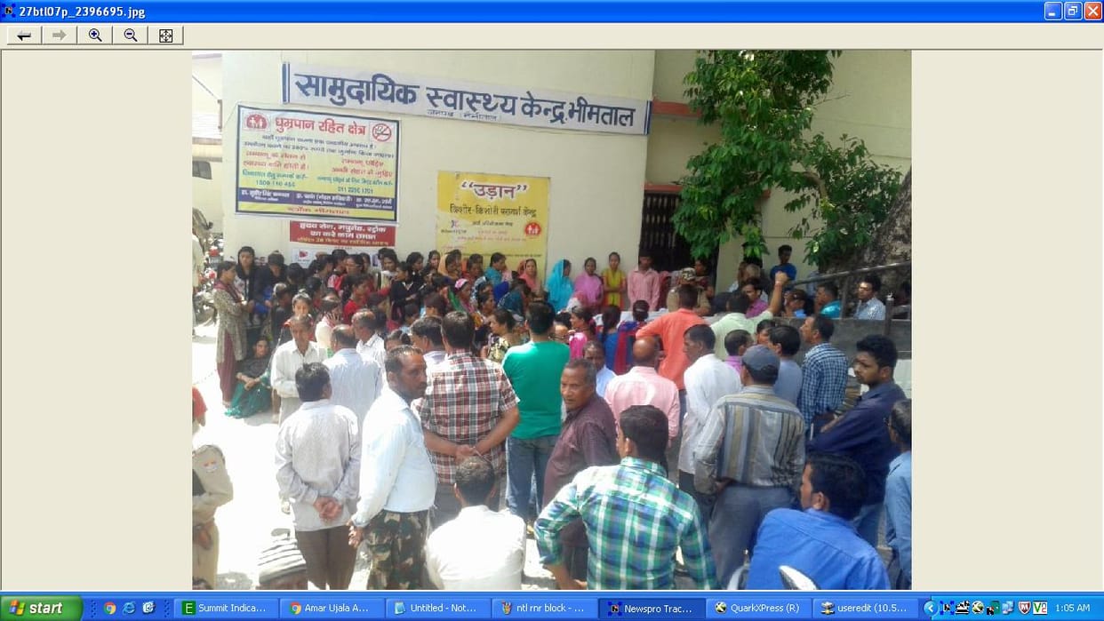 Woman killed in bheemtal