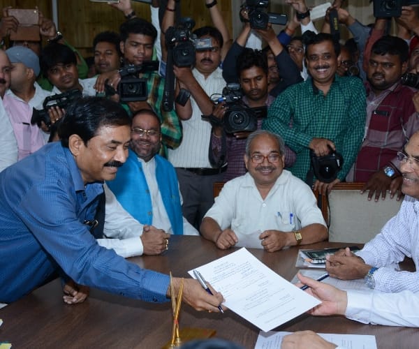  BSP candidates for Rajya Sabha and Vidhan parishad.