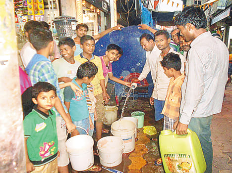water crisis in Chandiana 