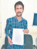 CIA officer , assault and bribery and four charges of Sho, fatehabad, harayana