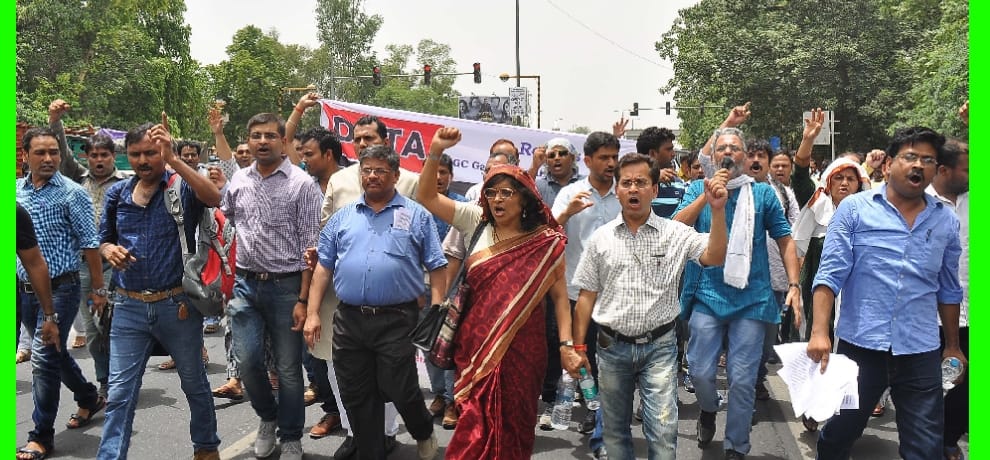 Duta march against UGC notification