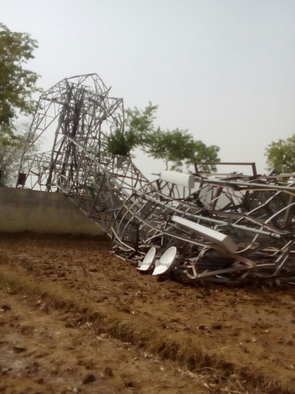 221 villages without electricity from the wind