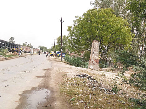 Blowing the power supply to 50 villages derail