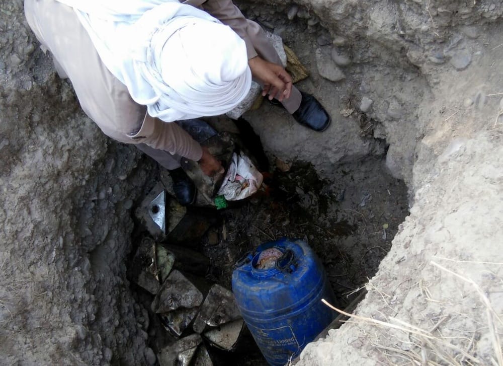 1200 litre lahan caught by police