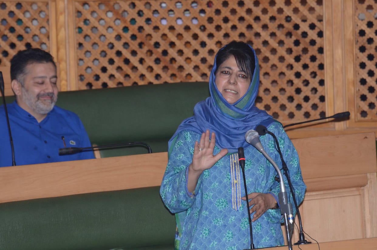 mehbooba mufti has no time for her election campaign