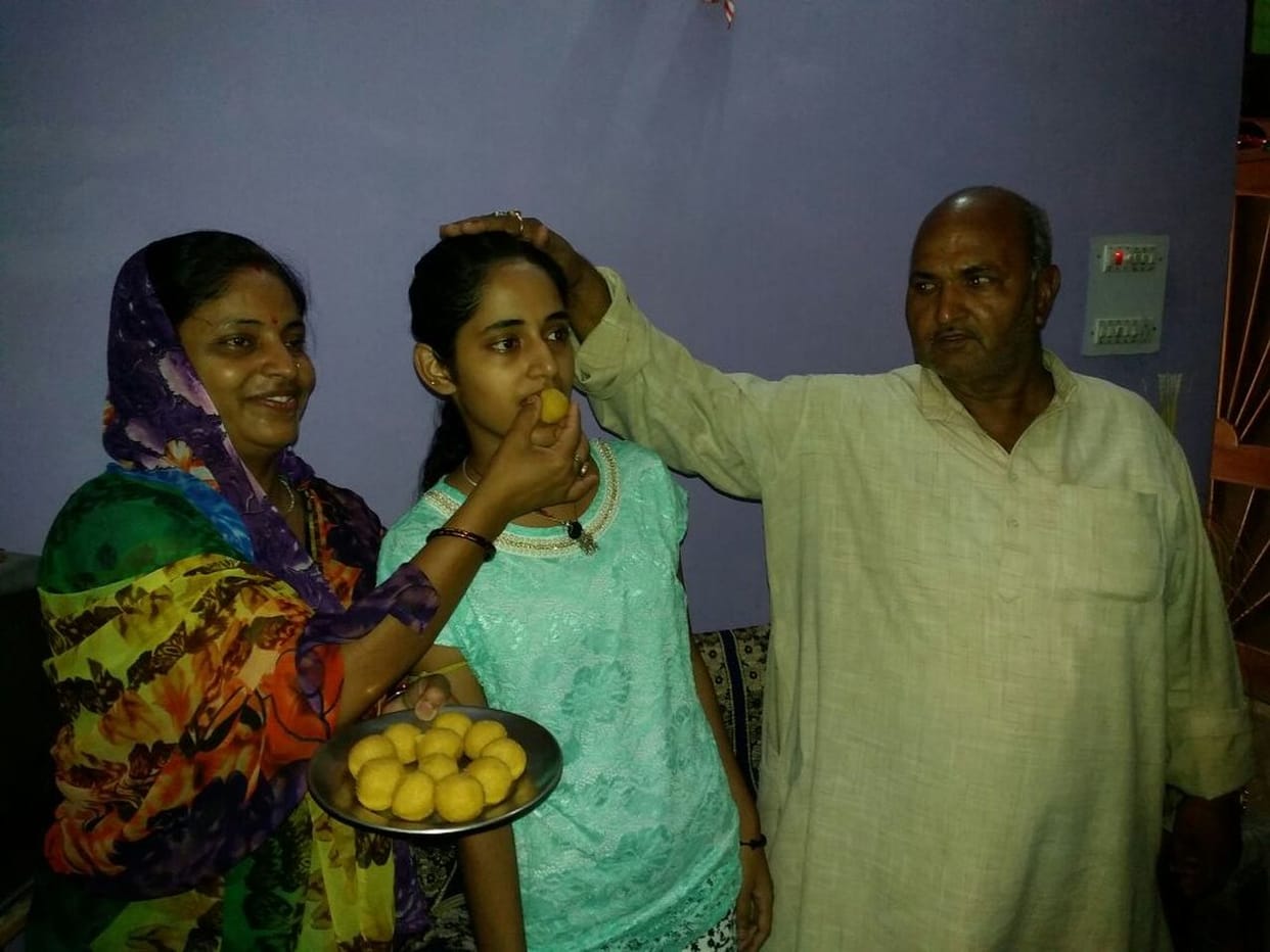 girl students Proved the talent