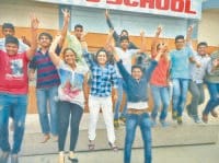 Students immersed in the celebration , distributed sweets, jind, harayana