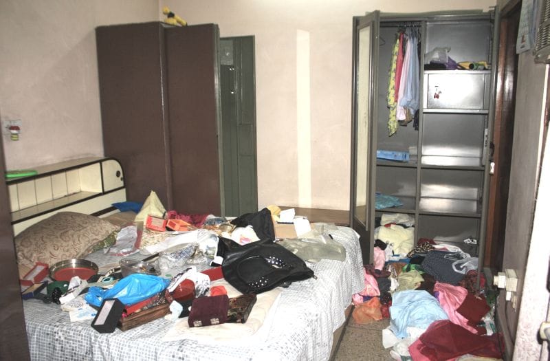Theft of millions banker's house