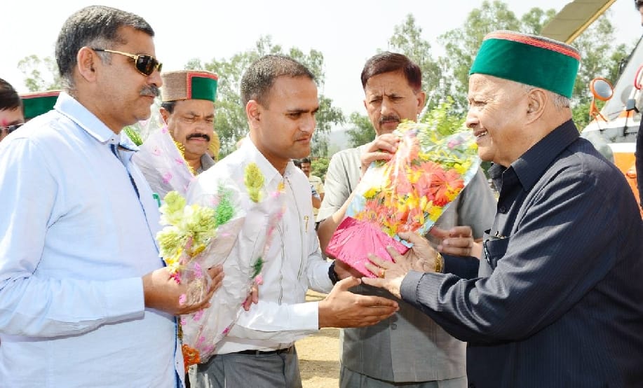 CM Virbhadra singh statements at Paragpur rally.