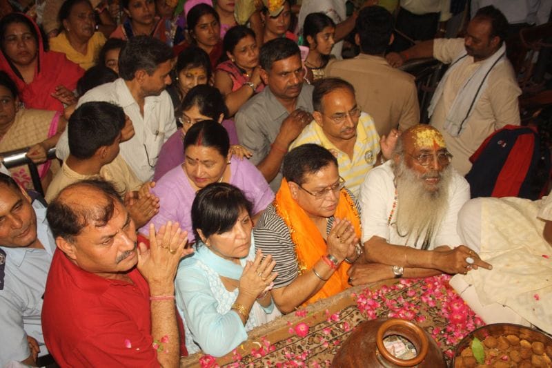 vk saraswat in vrindavan