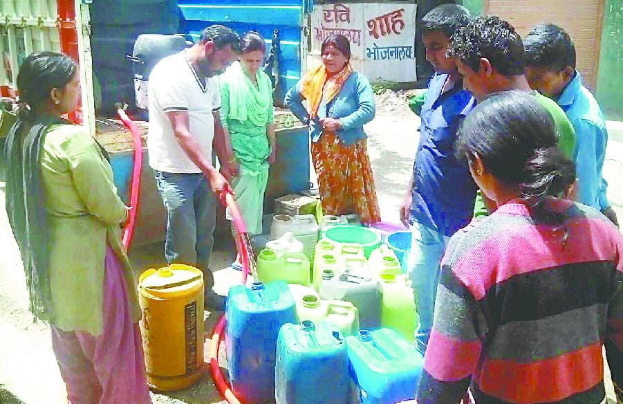 There was little water crisis Bedhinag