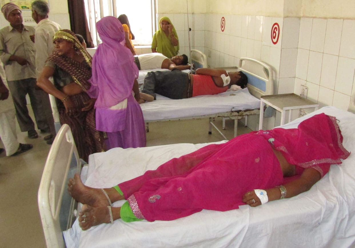 Tempo roadways bus collision reflex, 13 injured