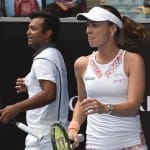 leander paes and martina hingis enter quaerter final in french open