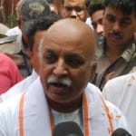 VHP Pravin Togadia slams modi and yogi government for ram mandir