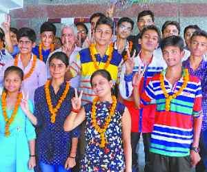 Over 100 children in the district received 10 CGPA