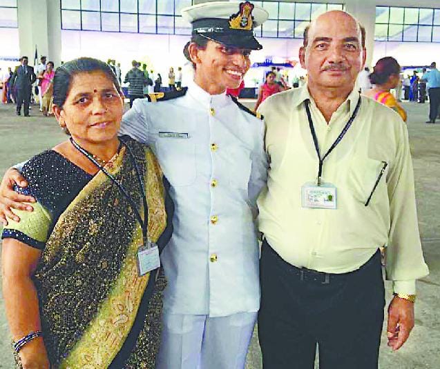 Indian Navy Naval officer became Anuradha