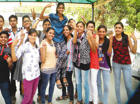 CBSE Result party celebrating in schools