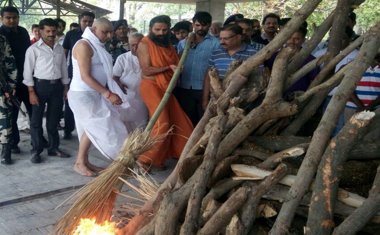 baba ramdev godfather death