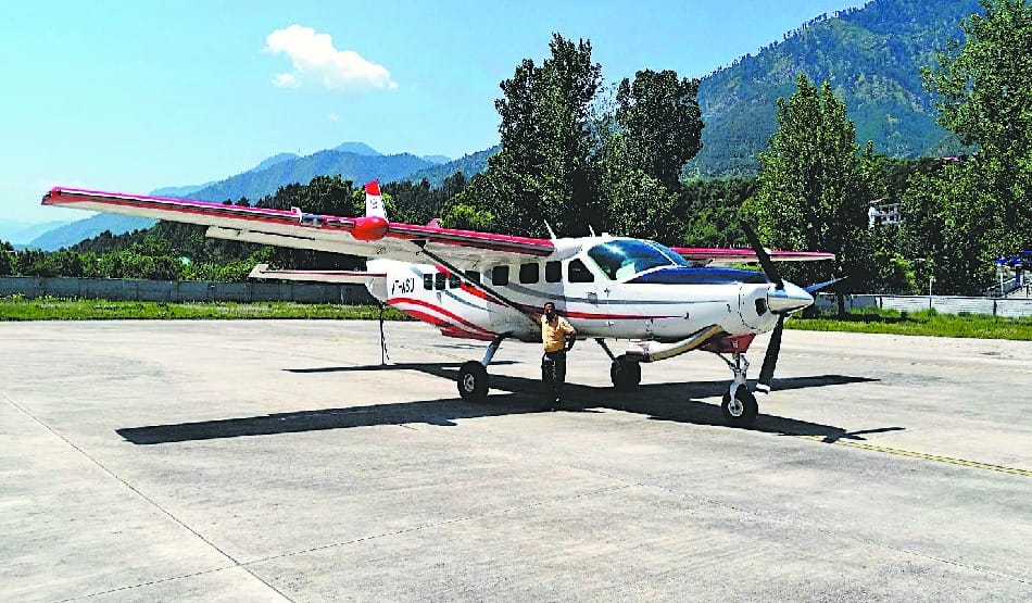 Chartered air service from Chandigarh to Kullu, 6 day in week