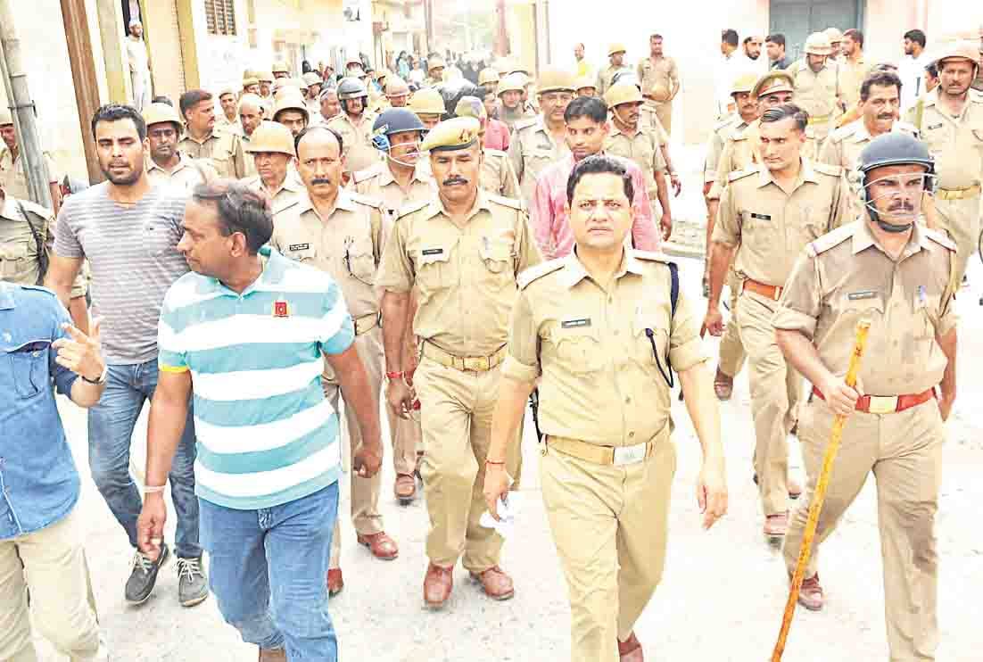 firing at police station