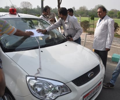 Investigation of firing on justice car.