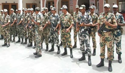 crpf posted on munak canal and haryana districts due to ultimatum of jat community