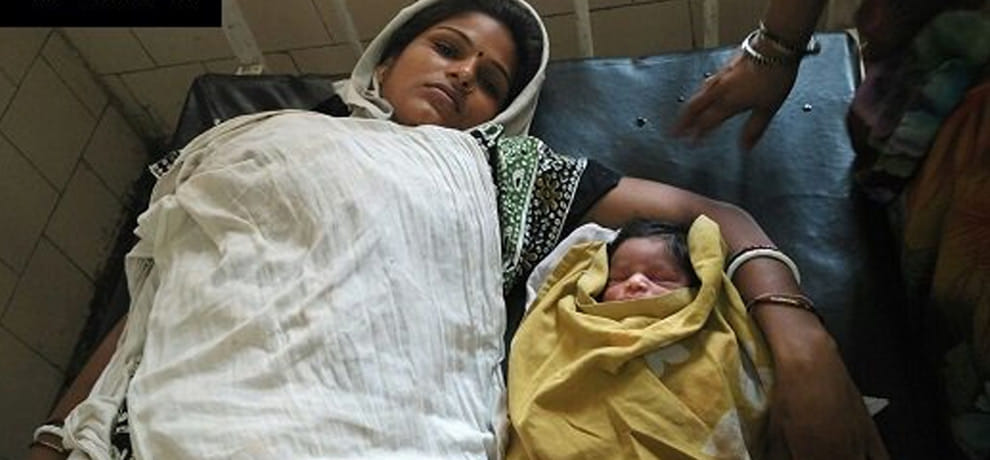 Woman gives birth in Delhi police PCR van on way to hospital