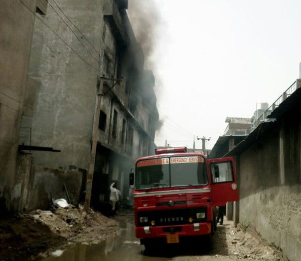 two people burnt alive in fire incident in shoe factory bahadurgarh