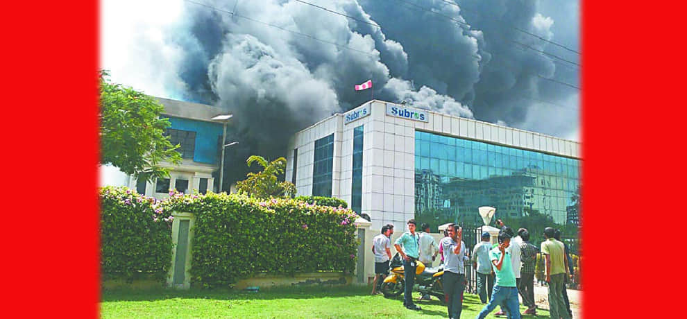 "Never seen such a fierce fire, the smoke, the flames were all around '