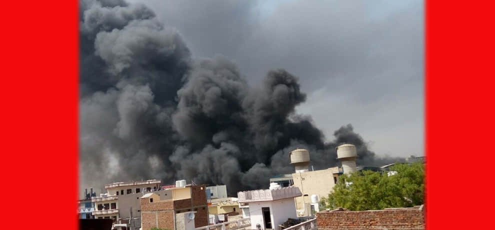 "Never seen such a fierce fire, the smoke, the flames were all around '