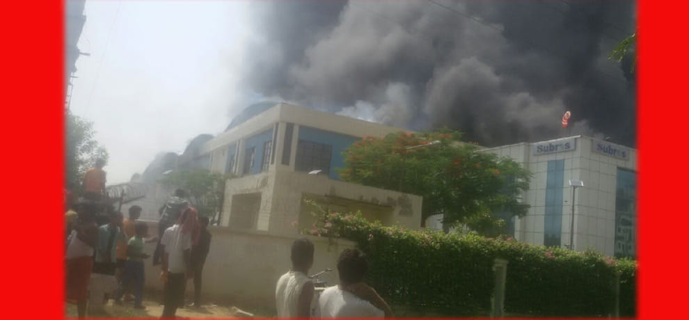 "Never seen such a fierce fire, the smoke, the flames were all around '