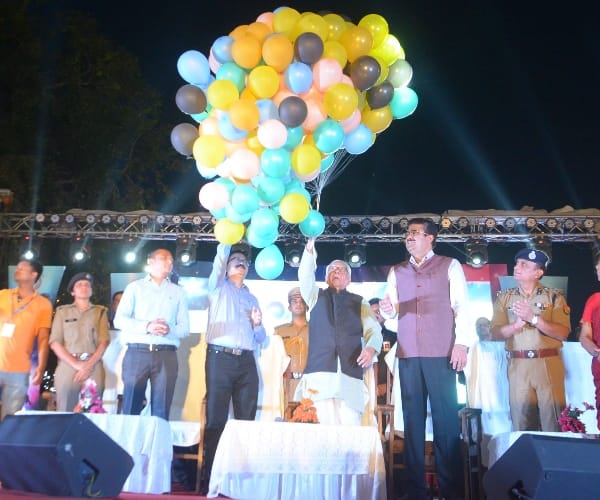 Mega ganjing carniwal in Lucknow.
