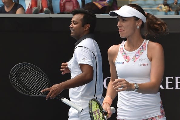 leander paes and martina hingis enter quaerter final in french open