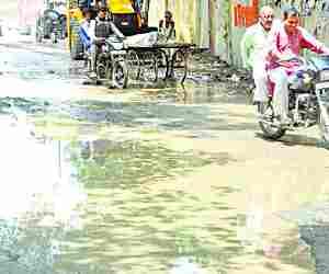 Storm and rain hampers power supply