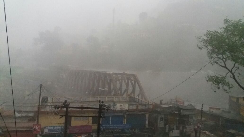 debris entered in home at Badrinath highway 