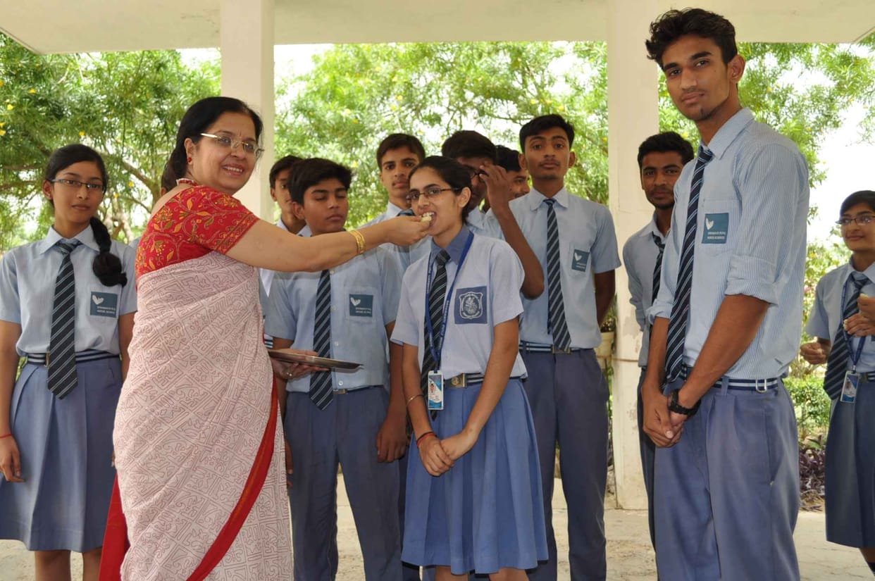Result hundred percent of all schools in the district