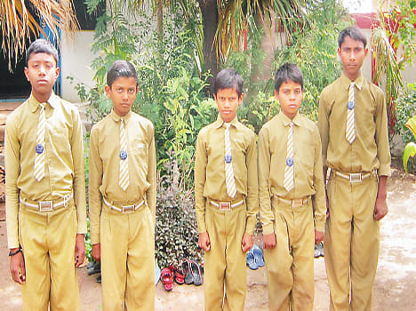 Five students found success in the entrance examination