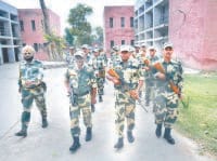 bsf in jind, jat leader underground in jind