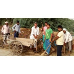 clean village, by local body