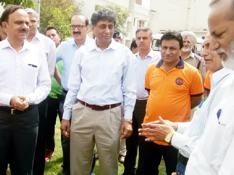 railway gm visit, new rail way in firozpur_patti, firozpur