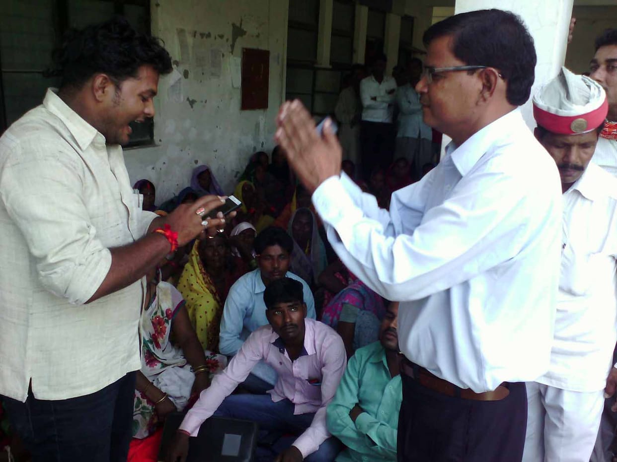 Were picketing against Kotedar