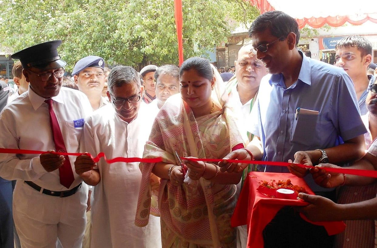 Budhval junction booking hall, waiting room and ATM began